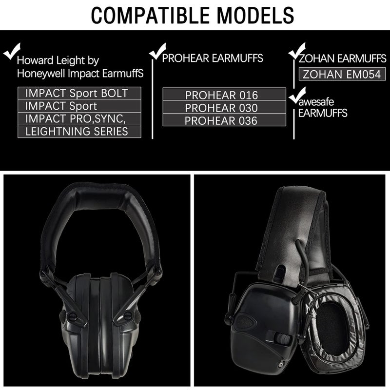 PROHEAR GEP02 Gel Ear Pads for Howard Leight by Honeywell Impact Sport Pro Sync Leightning Earmuffs - Image 5